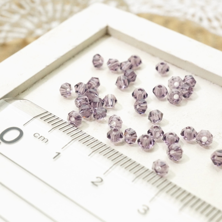 ガラスカットビーズ ソロバン直径3 4mm | YUKATANゆかたん | 詳細画像1 