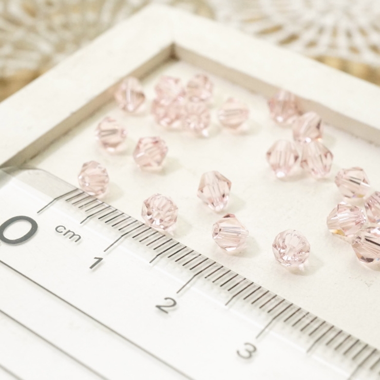 ガラスカットビーズ ソロバン直径4 4mm | YUKATANゆかたん | 詳細画像1 