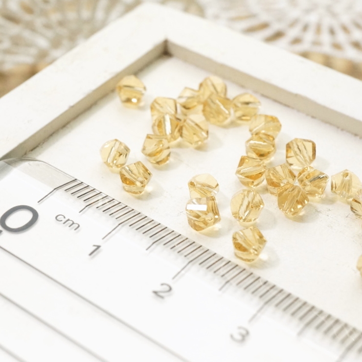 ガラスカットビーズ タル型 直径4 | YUKATANゆかたん | 詳細画像1 