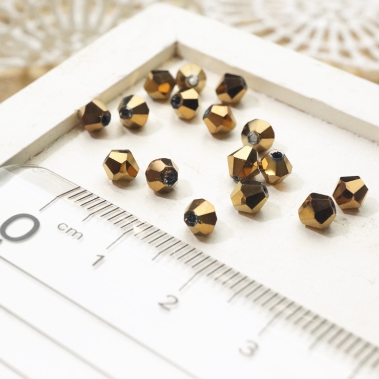 ガラスカットビーズ ソロバン直径4 2mm | YUKATANゆかたん | 詳細画像1 