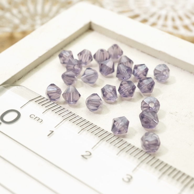 ガラスカットビーズ ソロバン直径4 3mm | YUKATANゆかたん | 詳細画像1 