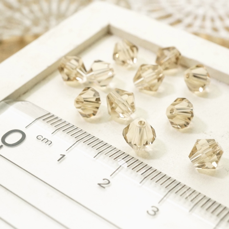 ガラスカットビーズ ソロバン直径6 3mm | YUKATANゆかたん | 詳細画像1 