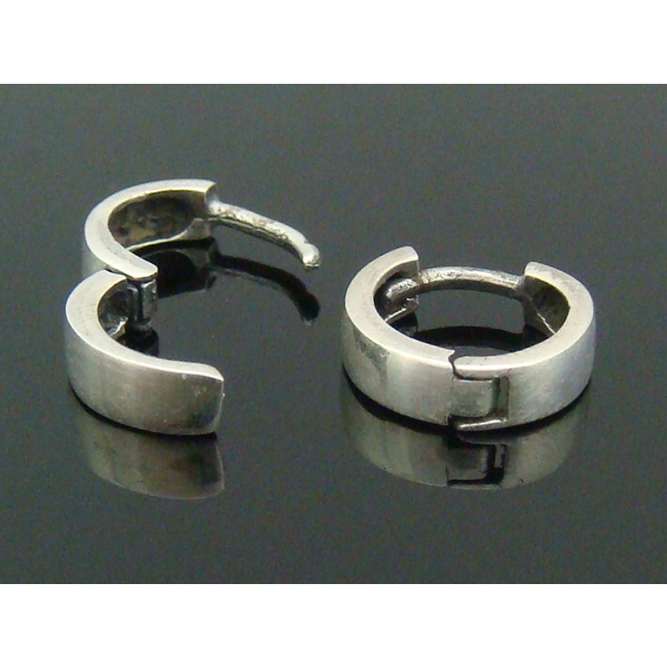 【シルバーピアス】ワンタッチフープピアス１ 【レディースピアス】 アクセサリー | YUKATANゆかたん | 詳細画像3 