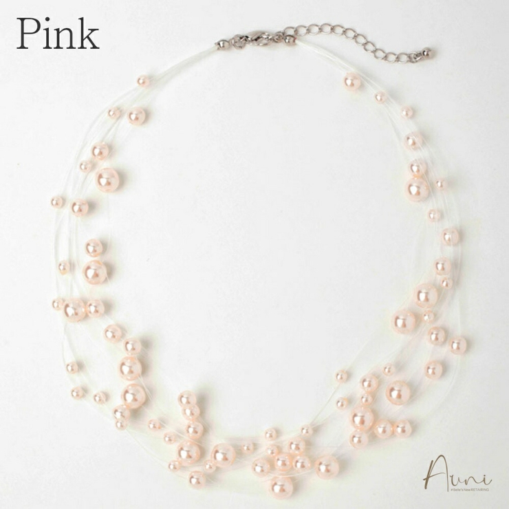 ネックレス レディース フェイクパール アクセサリー フォーマル | AUNI | 詳細画像5 