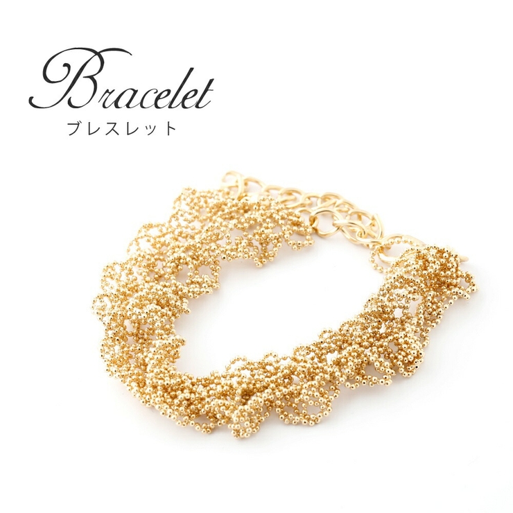ブレスレット バングル ボールチェーン チェーン 結婚式 パーティー | AUNI | 詳細画像1 