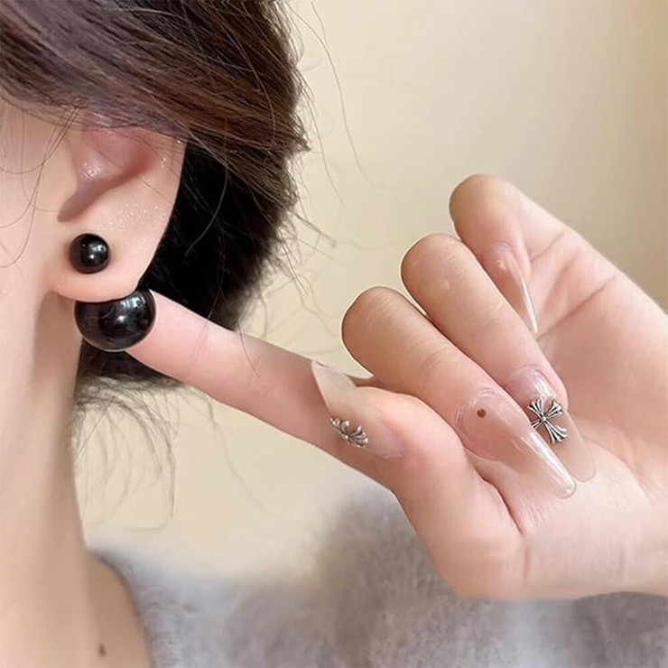 ピアス パール 大粒 15mm パールピアス パールキャッチ ボールキャッチ | AUNI | 詳細画像4 