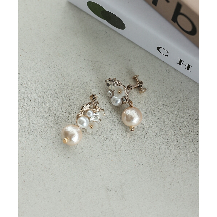 イヤリング ピアス 結婚式 イヤーアクセサリー お呼ばれ おしゃれ | AUNI | 詳細画像2 