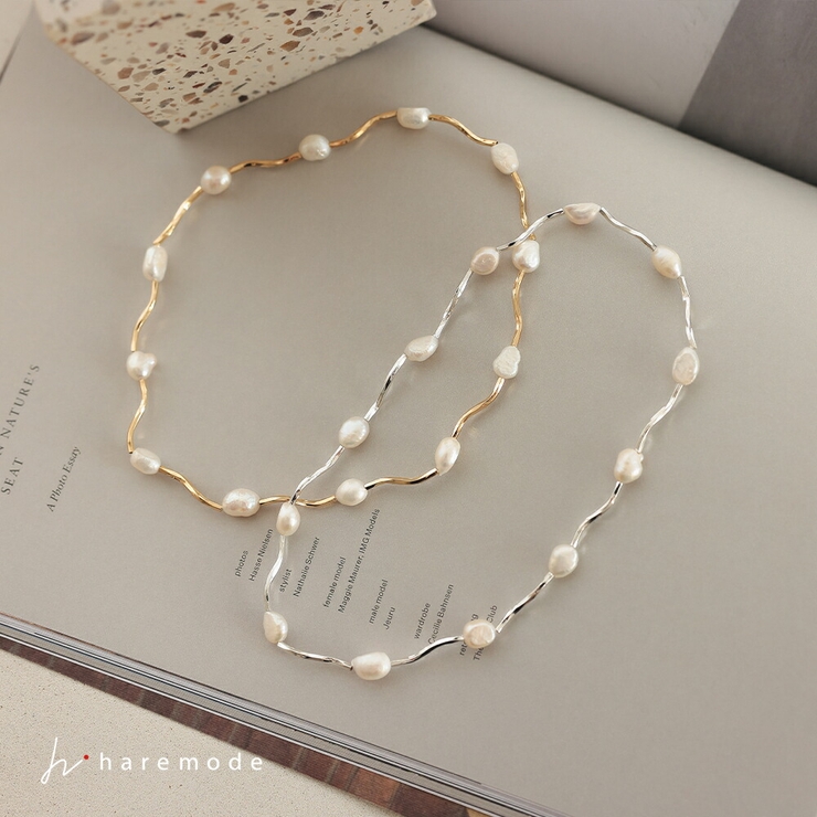 ネックレス ブレスレット 結婚式 パール フォーマル お呼ばれ | AUNI | 詳細画像1 