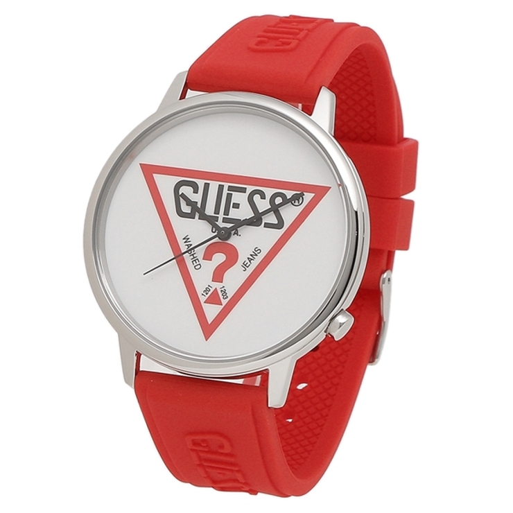 ゲス 腕時計 レディース メンズ Guess V1003m3 レッド シルバー 品番 Axeb Axes アクセス のレディースファッション通販 Shoplist ショップリスト
