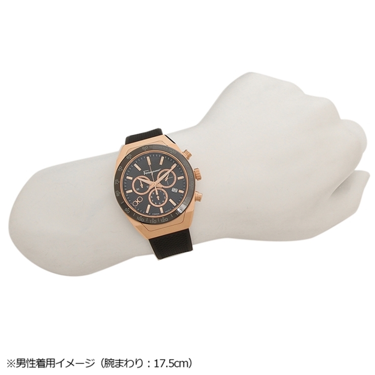 フェラガモ SFHR00320 腕時計 ブラック-