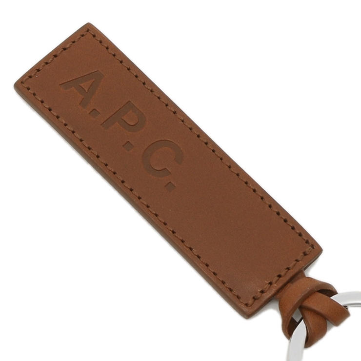 APCキーリング定番ブラウンメンズレディースアーペーセーA.P.C.PXAWVH63108CAD