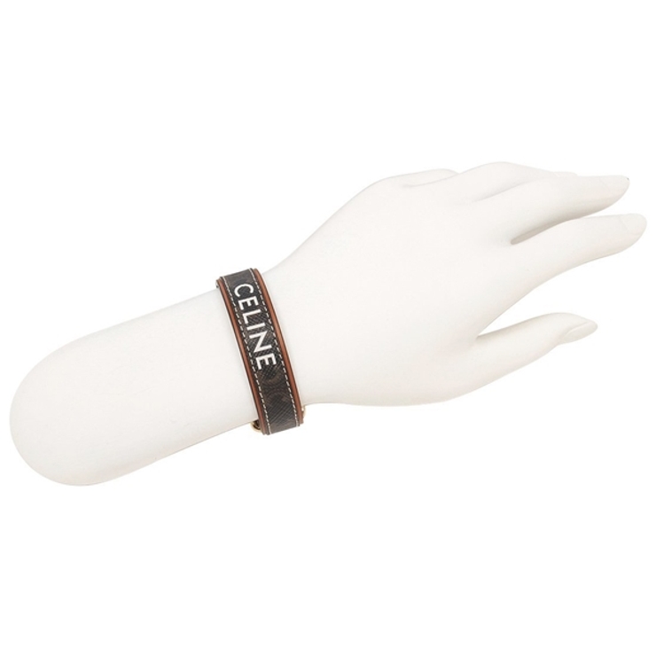 美品】CELINE セリーヌ Knot Double Bracelet ノット ダブル