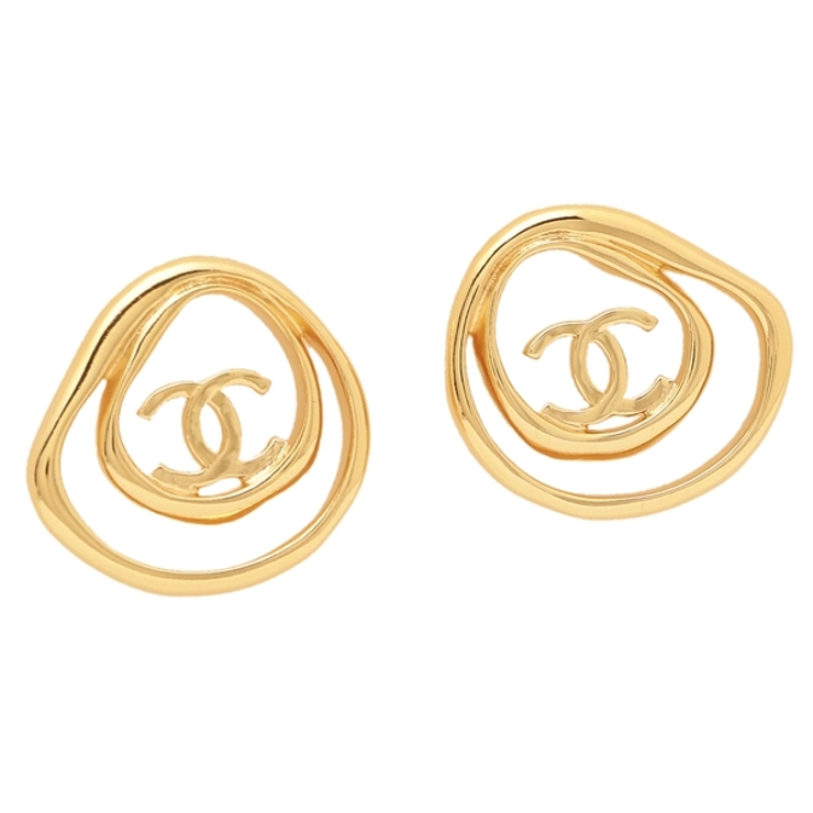 CHANEL(シャネル) / ピアス/ゴールド/ココマーク/コインモチーフ | 中古品の販売・通販ならセカンドストリート