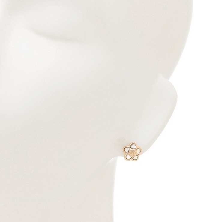 CHANEL ロゴ 花モチーフ ピアス 楽天市場】シャネル ピアス ココマーク（モチーフ花）（ピアス