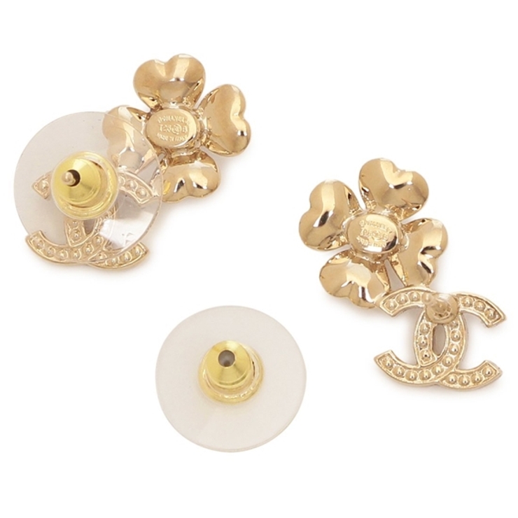シャネル ピアス クローバー[品番：AXEB0038043]｜AXES
