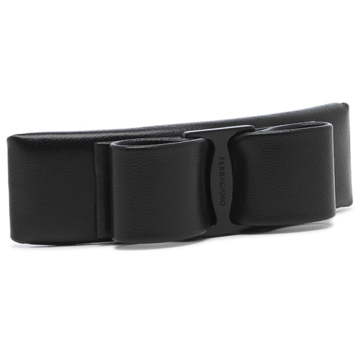 Ferragamo ヴァラ ヴァレッタ ブラック フェラガモ バレッタ ヴァラ[品番：AXEB0037935]｜AXES