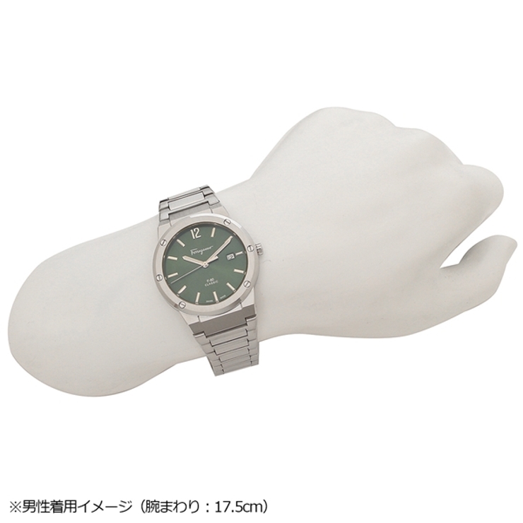 フェラガモ時計クォーツグリーンメンズFERRAGAMOSFDT02123