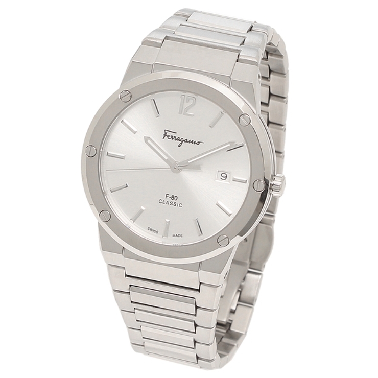 フェラガモ時計クォーツシルバーメンズFERRAGAMOSFDT02223