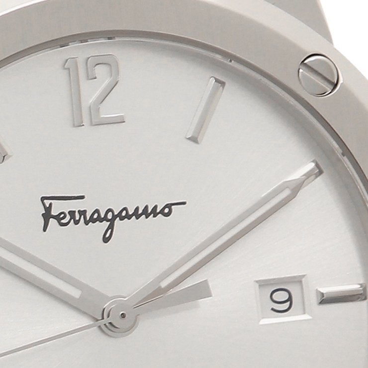 フェラガモ時計クォーツシルバーメンズFERRAGAMOSFDT02223