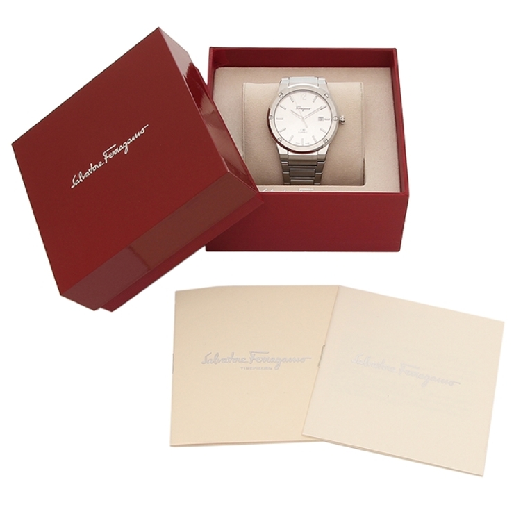 フェラガモ時計クォーツシルバーメンズFERRAGAMOSFDT02223