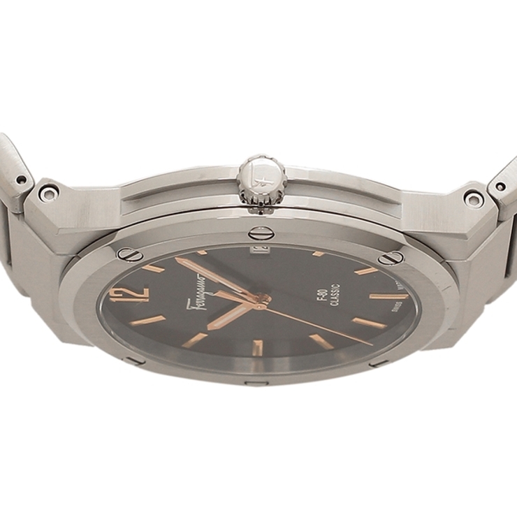 フェラガモ時計クォーツブラックメンズFERRAGAMOSFDT02423
