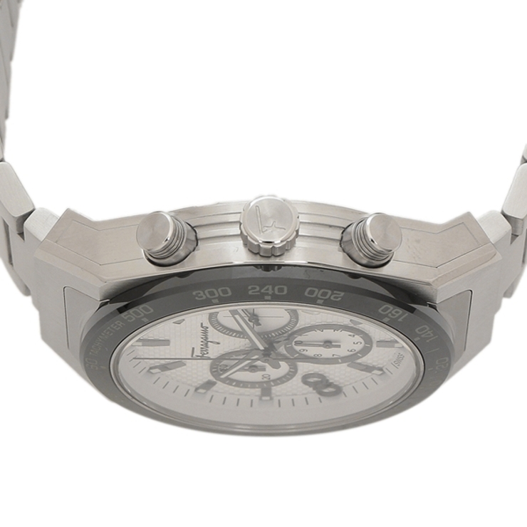 フェラガモ時計クォーツホワイトメンズFERRAGAMOSFHR00520