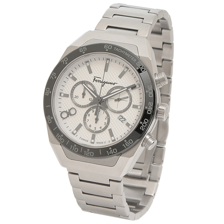 フェラガモ時計クォーツホワイトメンズFERRAGAMOSFHR00520