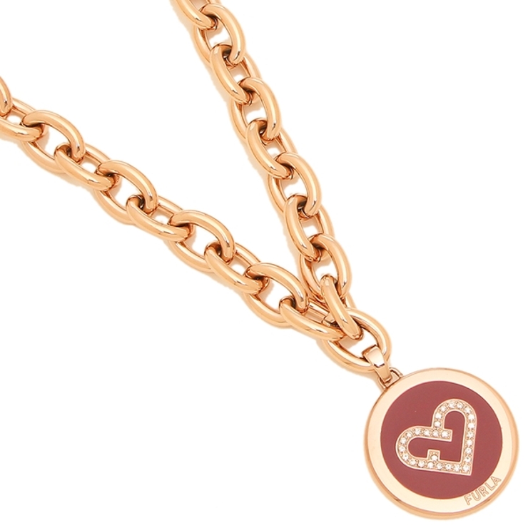 FURLA　フルラ　ネックレス　FJ0321NTU ピンクゴールド フルラ ネックレス アクセサリー[品番：AXEB0024694]｜AXES