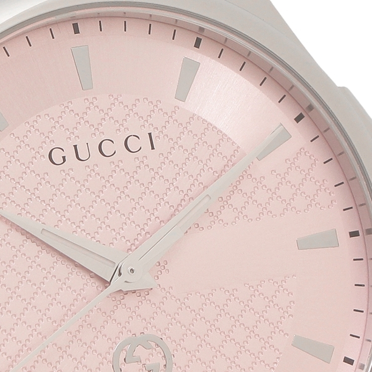 グッチ時計GタイムレスクォーツピンクメンズGUCCIYA126368