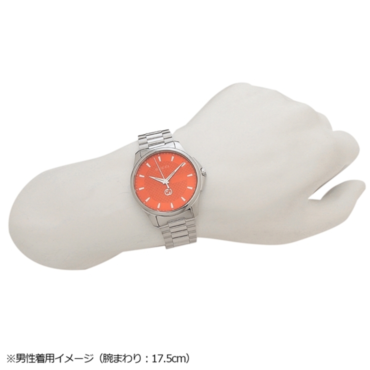 グッチ時計GタイムレスクォーツレッドメンズGUCCIYA126370