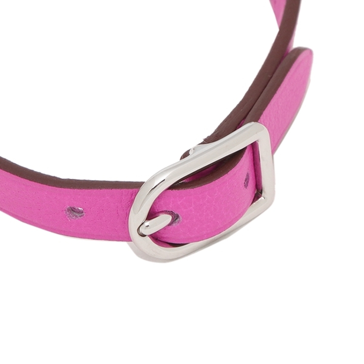 エルメスブレスレットアクセサリーモールT2ピンクシルバーレディースHERMESH072942CK9I