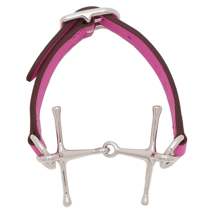 エルメスブレスレットアクセサリーモールT2ピンクシルバーレディースHERMESH072942CK9I