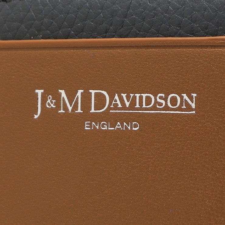 ジェイアンドエムデヴィッドソンキーケースコインケースネイビーブラウンレディースJ&MDAVIDSONSSKW0MCSGSC980S