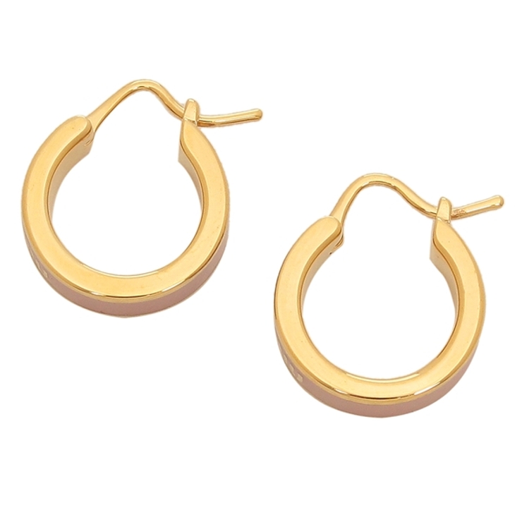ミュウミュウ ピアス エナメルメタルピアス[品番：AXEB0033395