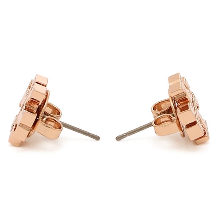 ミラー パヴェ フープ ピアス（ピアス（両耳用））｜TORY BURCH