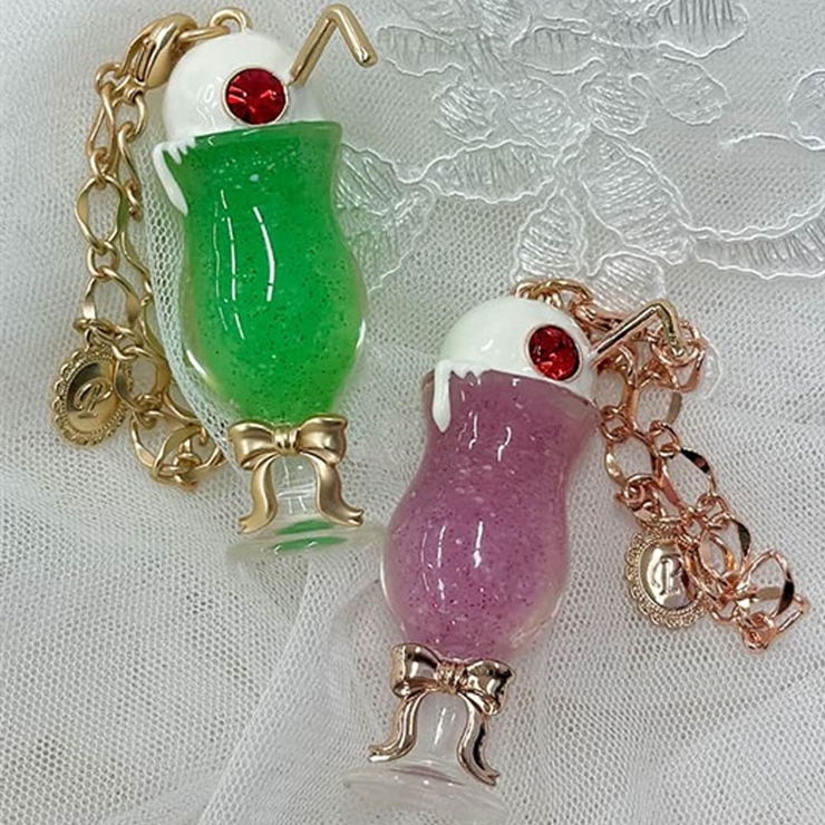 クリームソーダバッグチャーム[品番：IGAW0005092]｜axes femme