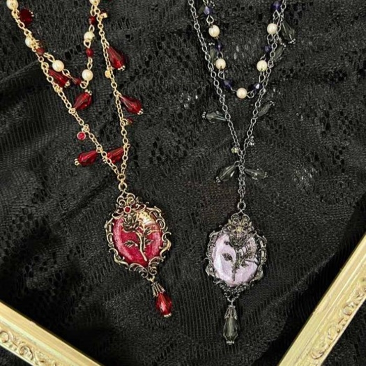 ゴシックローズネックレス[品番：IGAW0004227]｜axes femme