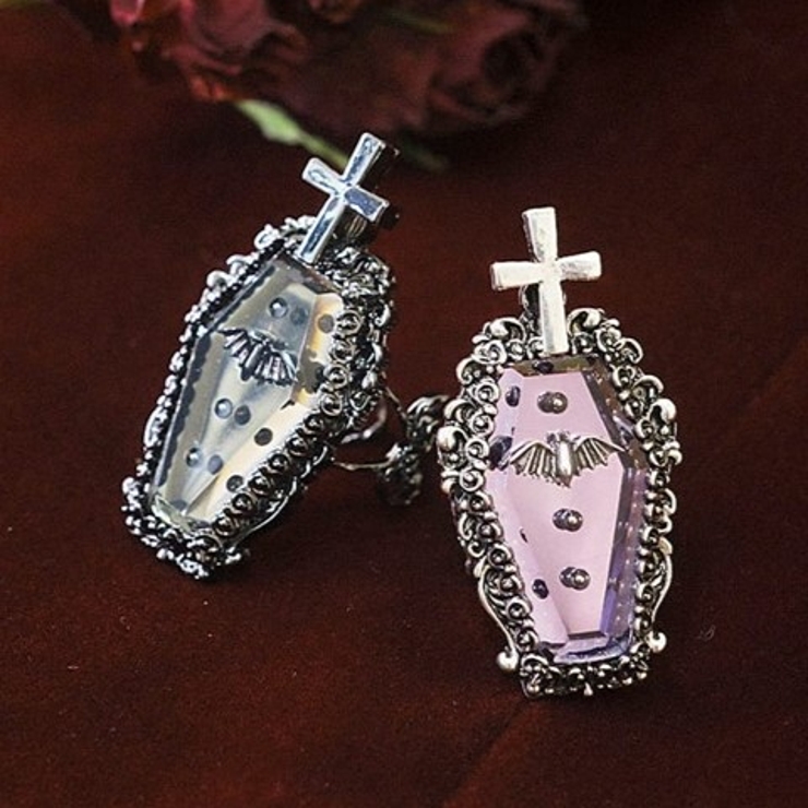 コフィン型 coffin アクセサリー掛け - コレクション