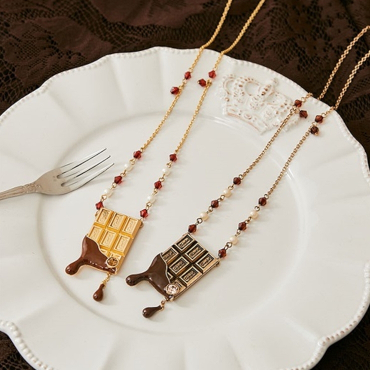 ショコラネックレス[品番：IGAW0003228]｜axes femme（アクシーズ