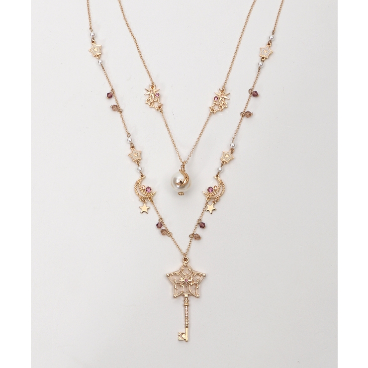 スターライト2連ネックレス[品番：IGAW0002190]｜axes femme