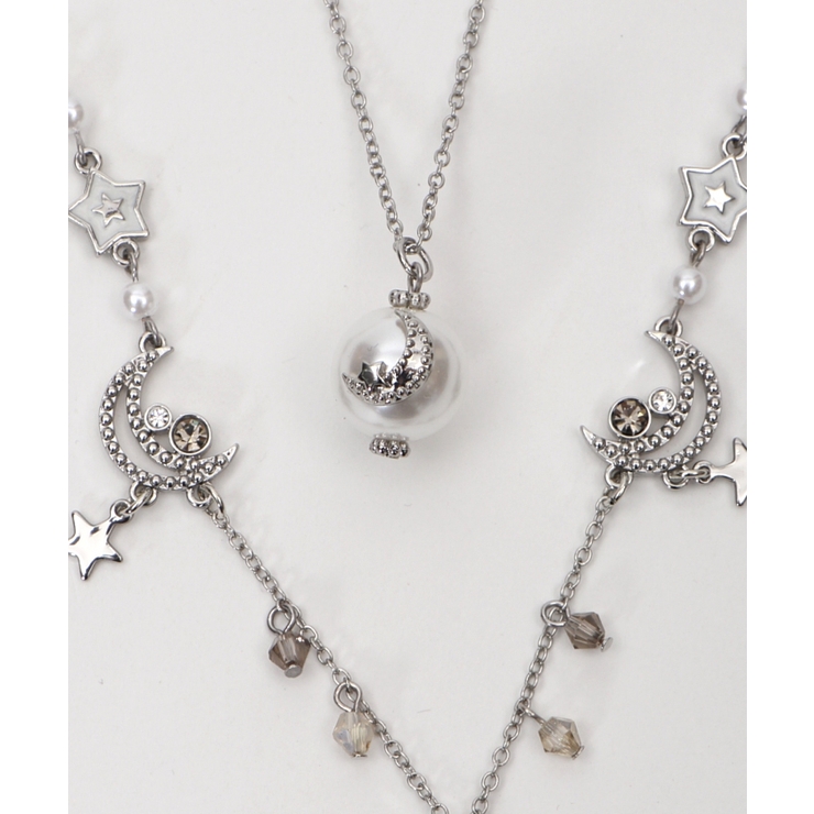 スターライト2連ネックレス[品番：IGAW0002190]｜axes femme