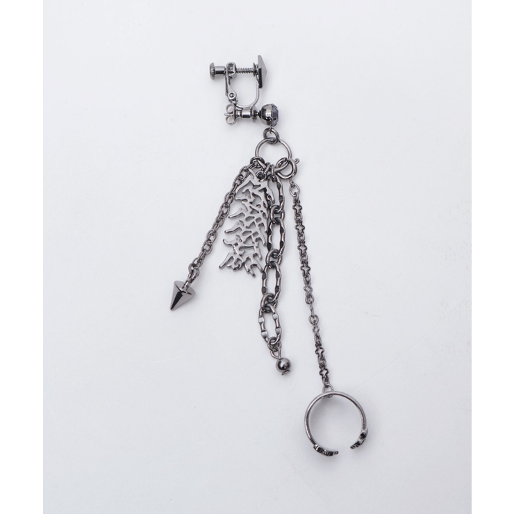 ロゴチャーム２ｗａｙピアス | axes femme | 詳細画像11 