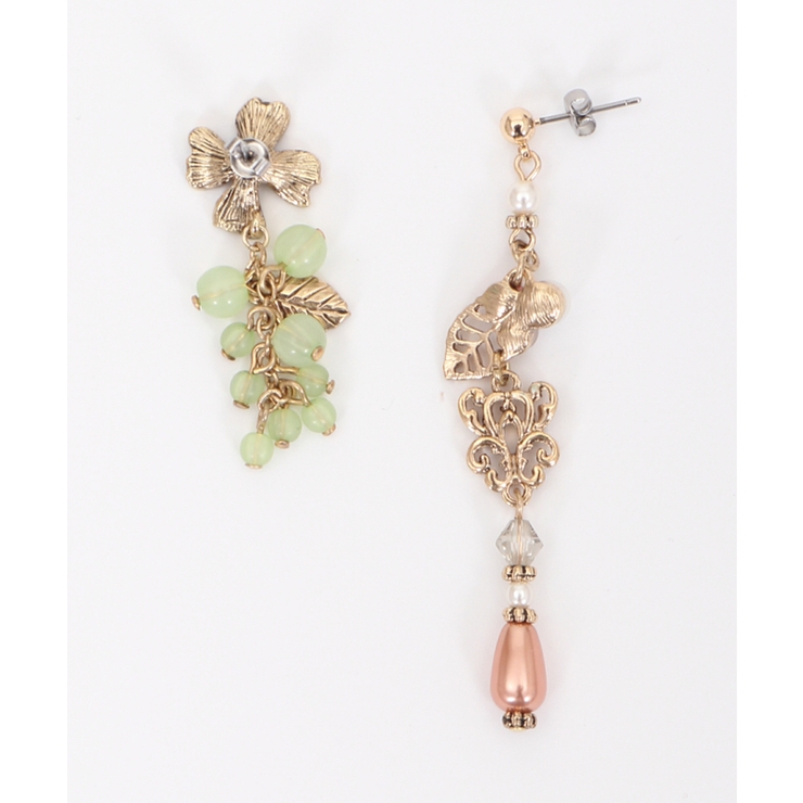 ぶどうモチーフピアス[品番：IGAW0000571]｜axes femme（アクシーズ