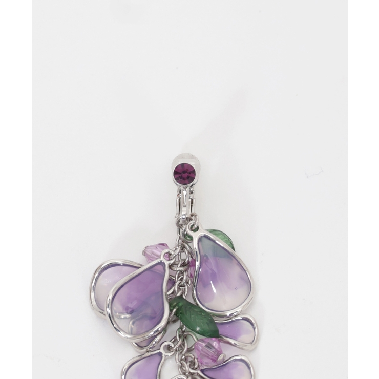 藤の花モチーフイヤリング[品番：IGAW0004351]｜axes femme
