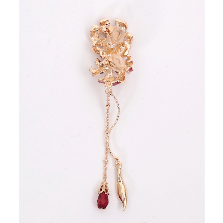 彼岸花モチーフイヤリング[品番：IGAW0005262]｜axes femme