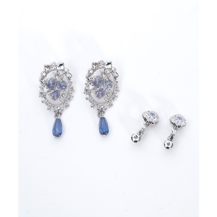 オーナメントローズＥＲピアス | axes femme | 詳細画像10 