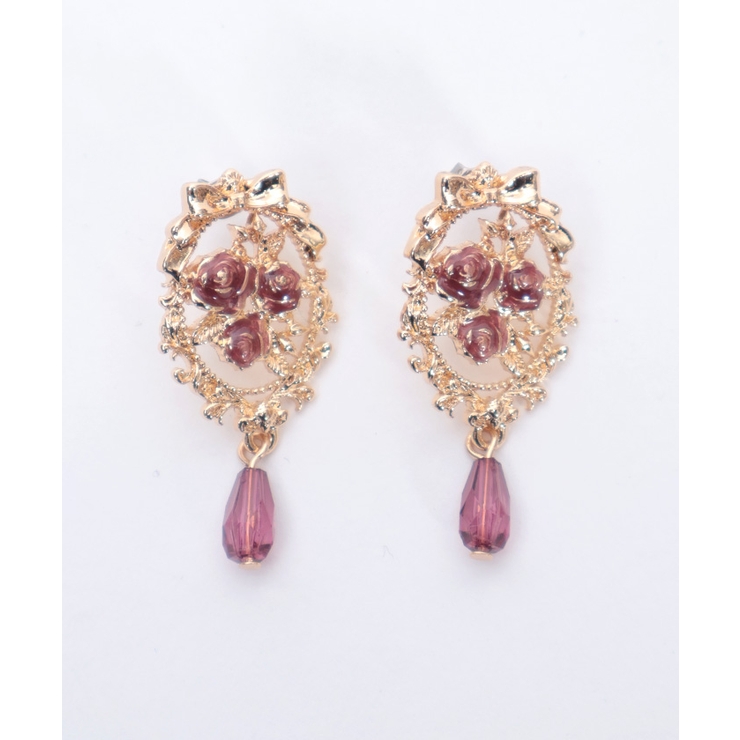 オーナメントローズＥＲピアス | axes femme | 詳細画像4 