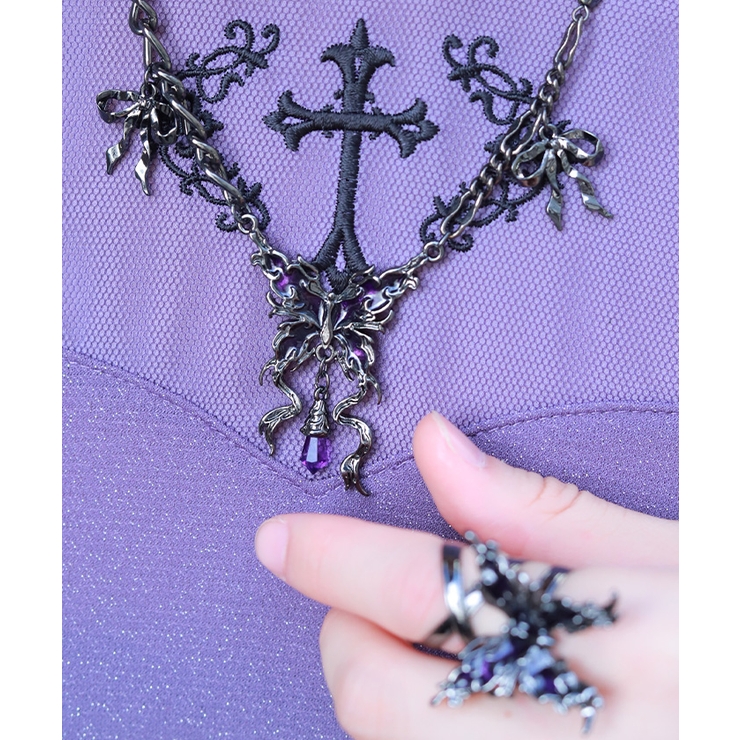 ナイトメアリボンネックレス | axes femme | 詳細画像2 