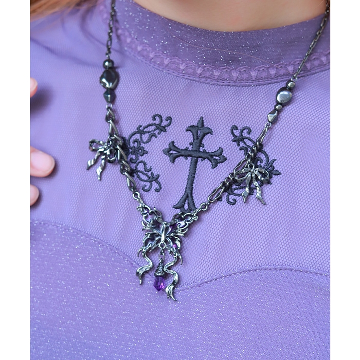 黒 | ナイトメアリボンネックレス | axes femme