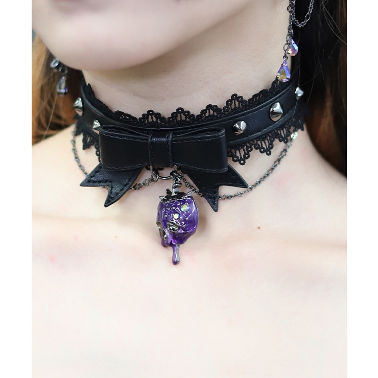 ポイズンベリー合皮チョーカー | axes femme | 詳細画像3 